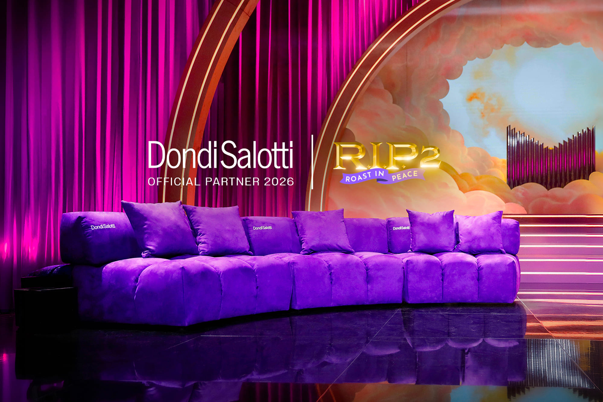 DondiSalotti entra in scena con Roast in Peace: il design protagonista della seconda stagione su Prime Video