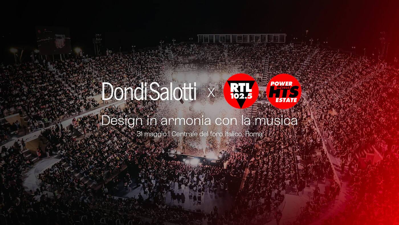 DondiSalotti con RTL 102.5 per i Power Hits Estate 2026 a Roma